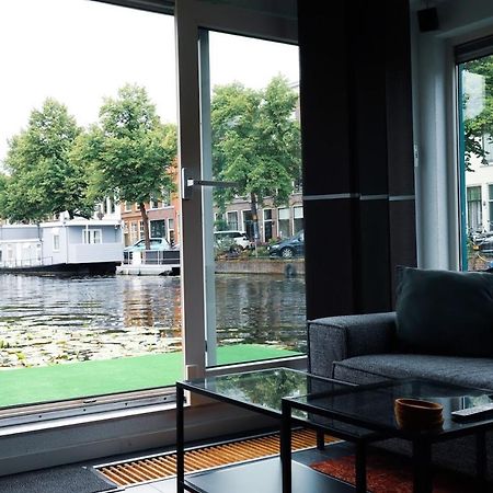 Beautiful Houseboat In The Centre Of Leiden เลเดน ภายนอก รูปภาพ